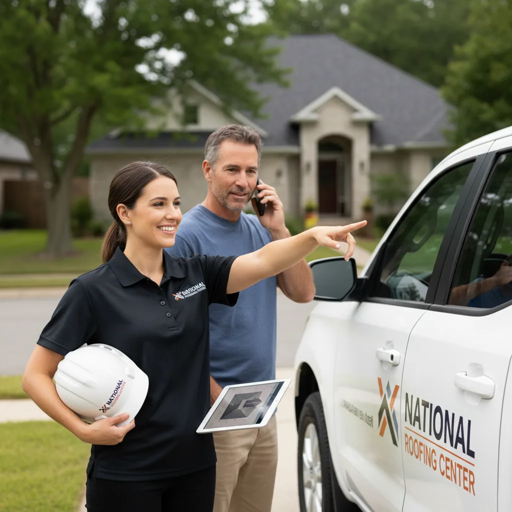National Roofing Center customer support in Pendleton